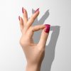 Lac de unghii cu efec de gel #028 - Hot Pink