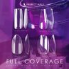 Set tipsuri unghii false Full Coverage Gel Tip - Oval scurt