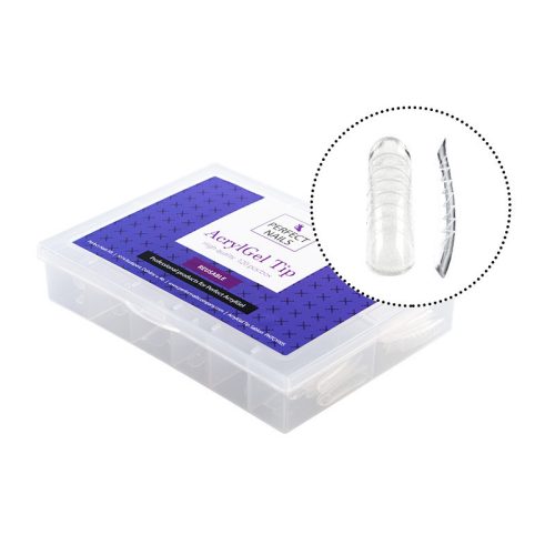 Set Tipsuri reutilizabile pentru AcryGel - Reverse TIP - 120 buc