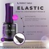 Bază Rubber/Gel de construcție cu pensulă Elastic Hard 15 ml - Clear