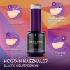 Bază Rubber/Gel de construcție cu pensulă Elastic Hard 15 ml - Clear