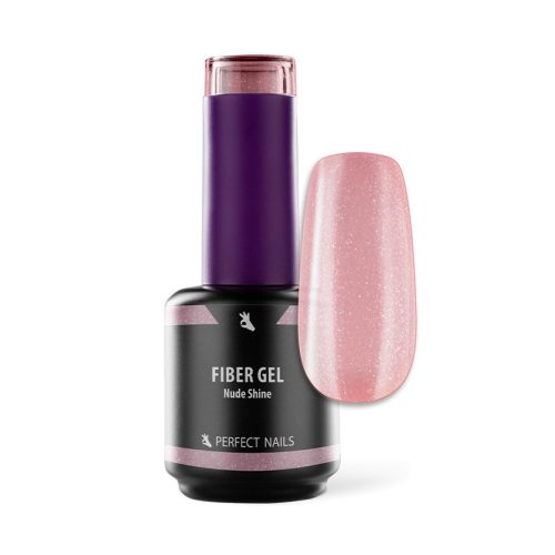Bază Fiber cu vitamine și fibră de sticlă - 15 ml - Nude Shine