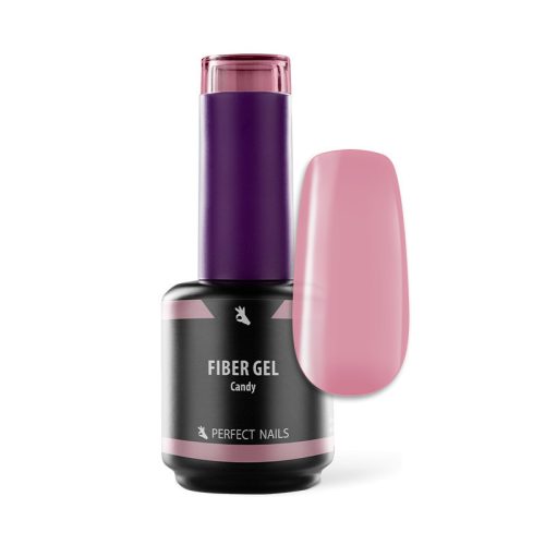 Bază Fiber cu vitamine și fibră de sticlă - 15 ml - Candy