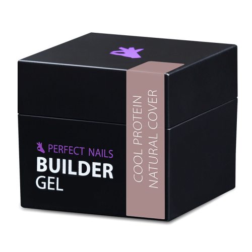 Gel pentru construcție și alungire unghii - Cool Protein Cover Gel  - Natural Cover 50 gr