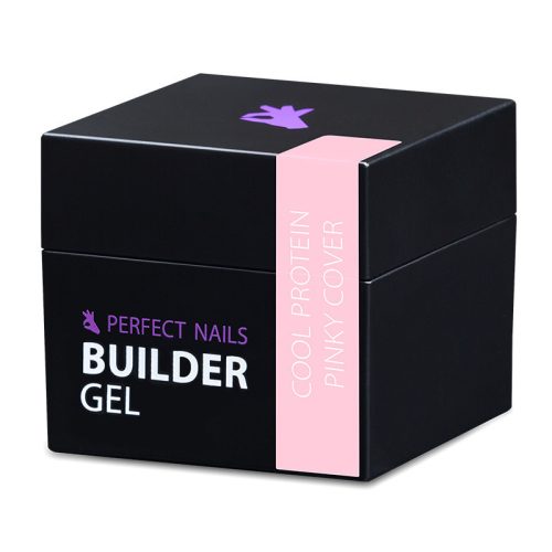 Gel pentru construcție și alungire unghii - Cool Protein Cover Gel  - Pinky Cover 50 gr
