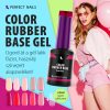 Bază Rubber Colorată - Color Rubber Base Gel 8 ml - Strawberry