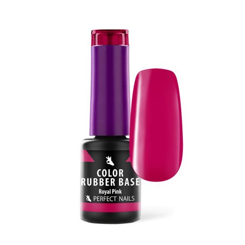 Bază Rubber Colorată - Color Rubber Base Gel 4 ml - Royal Pink