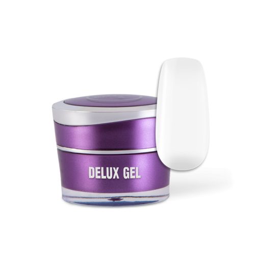 DELUX GEL - Gel colorat pentru decorațiuni - Alb #002 - 5 gr