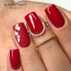 Bază Rubber Colorată - Color Rubber Base Gel 4 ml - Dark Red