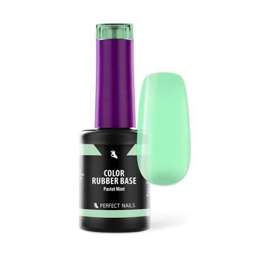 Bază Rubber Colorată - Color Rubber Base Gel 8 ml - Pastel Mint