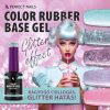 Bază Rubber colorată 8 ml - Glitter Flower