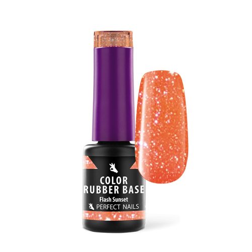 Bază Rubber colorată 4 ml - Flash Sunset