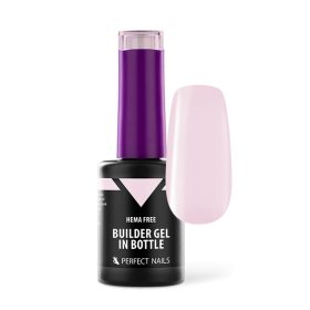   Gel de construcție colorat în sticlă fără Hema 8 ml  - Light Rose