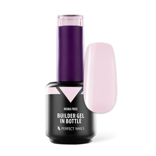 Gel de construcție colorat în sticlă fără Hema 15ml  - Light Rose