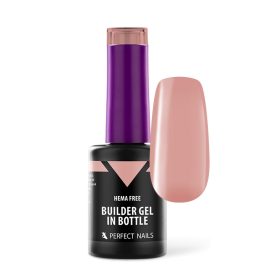   Gel de construcție colorat în sticlă fără Hema 8 ml  - Cover Peach