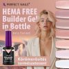 Gel de construcție colorat în sticlă fără Hema 8 ml  - Cover Beige