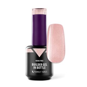   Gel de construcție colorat în sticlă fără Hema 15ml  - Sparkling Rose