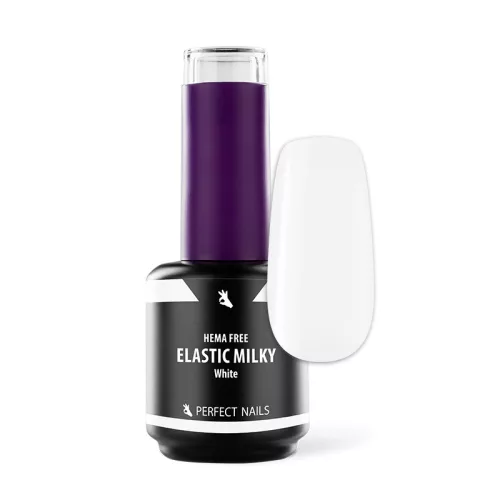 Bază Elastică Rubber Fără HEMA - Milky White -15 ml