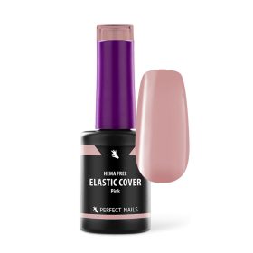   Elastic Cover Base – Bază Elastică fără HEMA pentru Ojă Semipermanentă - Pink - 8ml