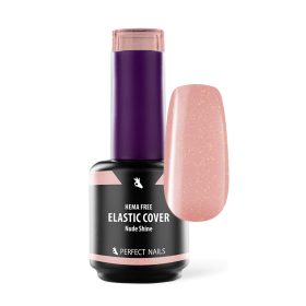   Elastic Cover Base – Bază Elastică fără HEMA pentru Ojă Semipermanentă - Nude Shine - 15ml