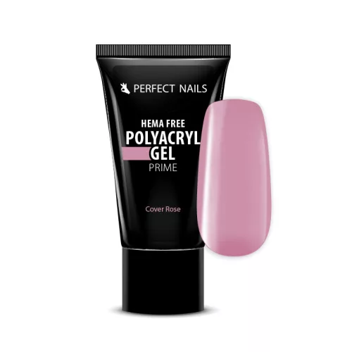 PolyAcryl Gel Prime - Polygel fără HEMA la tub - Cover Rose 30g
