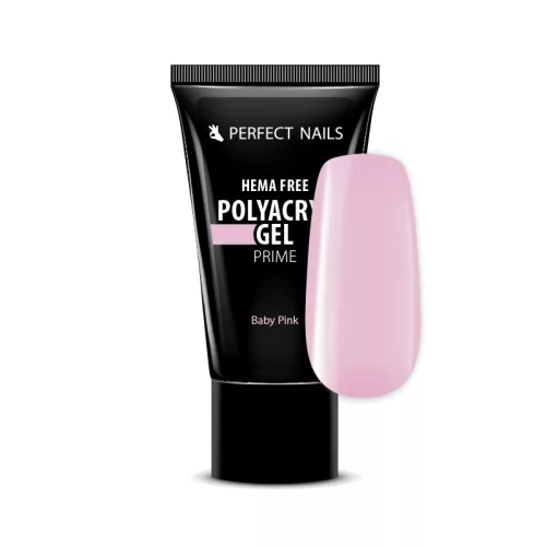 PolyAcryl Gel Prime - Polygel fără HEMA la tub - Baby Pink 60g