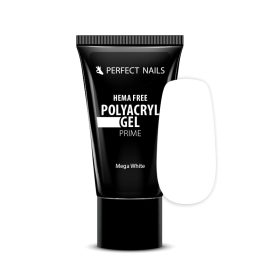   PolyAcryl Gel Prime - Polygel fără HEMA la tub - Mega White 30g
