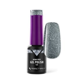 Ojă Semipermanentă HEMA FREE - 135 Glam Grey - 4ml