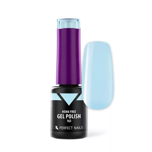 Ojă Semipermanentă - HEMA FREE - 163 Mint Blue - 4ml