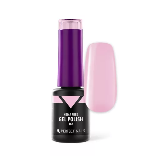 Ojă Semipermanentă - HEMA FREE - 167 Soft Pink - 4ml