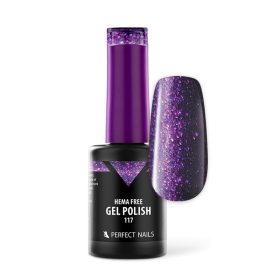 Ojă Semipermanentă HEMA FREE - 117 Nordic Violet - 8ml
