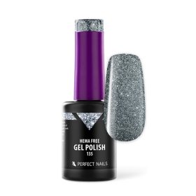 Ojă Semipermanentă HEMA FREE - 135 Glam Grey - 8ml