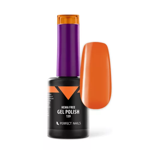 Ojă Semipermanentă - HEMA FREE - 159 Orange - 8ml