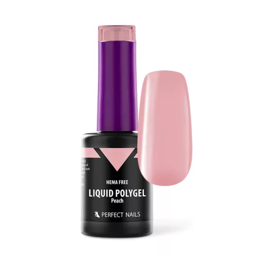 Liquid Polygel - Polygel Lichid - Peach - 8 ml