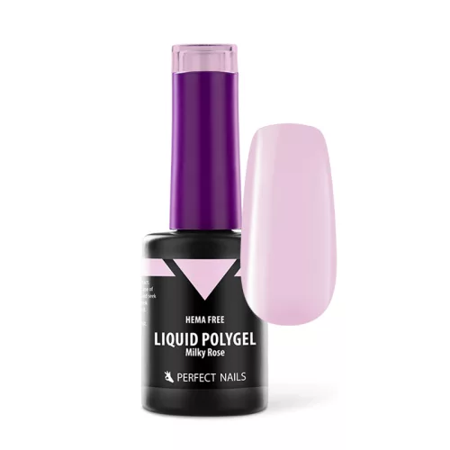 Liquid Polygel - Polygel Lichid - Milky Rose - 8 ml