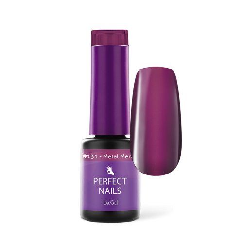 Ojă Semipermanentă  #131 -  4 ml - Metal Merlot