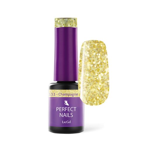Ojă Semipermanentă #133 4 ml - Champagne Gold