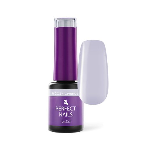Ojă Semipermanentă 4 ml #211  - Lavender - Creamy