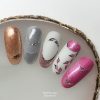 Ojă Semipermanentă Cat Eye 4 ml - Mov - Efect Catifea