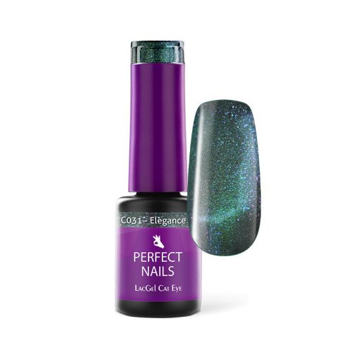 Ojă Semipermanentă Cat Eye 4 ml- Elegance C031 - Aurora Cat Eye