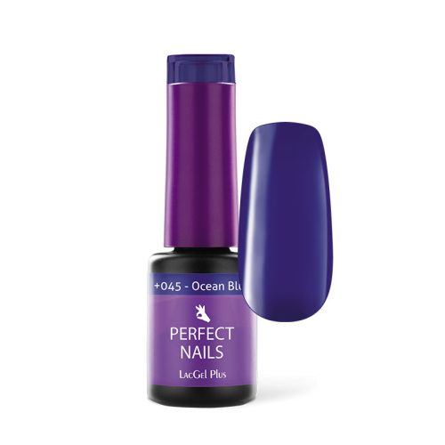 Ojă Semipermanentă Plus +045 - 4 ml - Ocean Blue