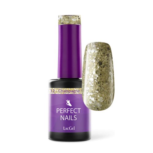 Ojă Semipermanentă #132 8 ml - Champagne Silver