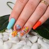 Ojă Semipermanentă 8 ml #195 - Flame Scarlet - Summer Dress Code