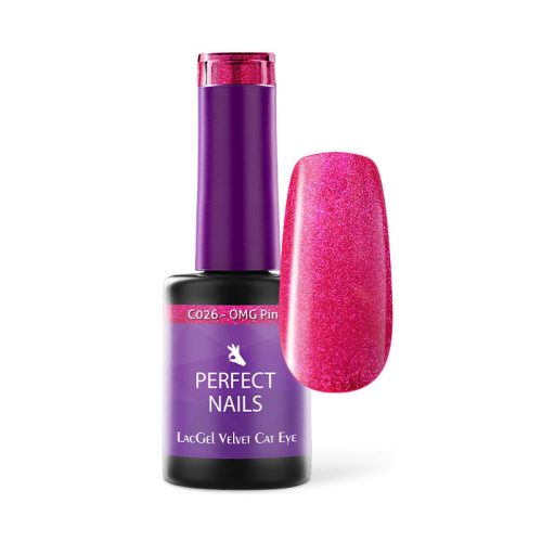 Ojă Semipermanentă Cat Eye C026 8ml - OMG Pink - Hypnotic