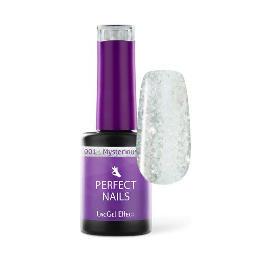 Ojă Semipermanentă Effect E001 -  8ml - Mysterious White - Winter Wonderland