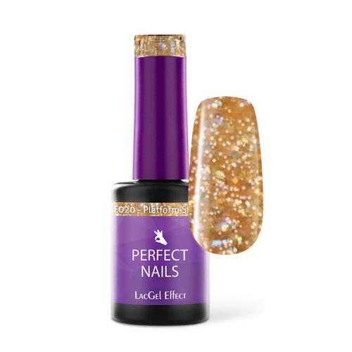 Ojă Semipermanentă Effect E020 Gel Polish 8ml - Platform Shoes - Disco
