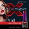 Ojă Semipermanentă LaQ X 4 ml - Apple Red X008  - The Red Classics