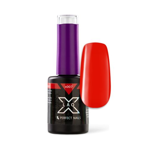 Ojă Semipermanentă LaQ X  8ml - Red Lipstick X007 - The Red Classics