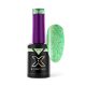 Ojă Semipermanentă LaQ X 8 ml - Green X070 - Sparkle
