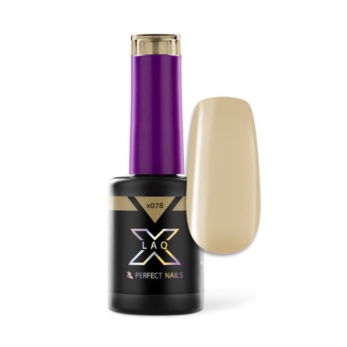 Ojă Semipermanentă LaQ X  8ml - Sand X078 - Porcelain